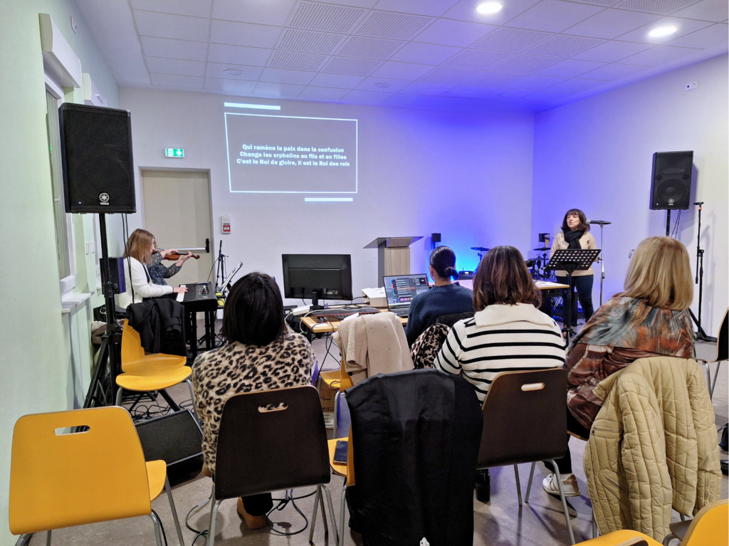 Réunion des femmes de l'église